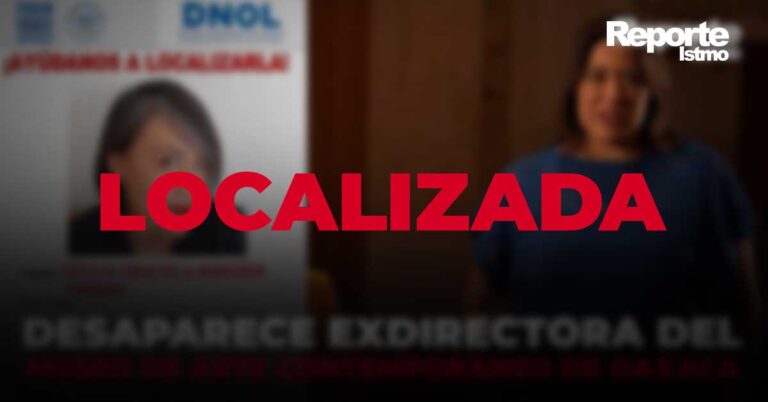 Localizan a la exdirectora del MACO