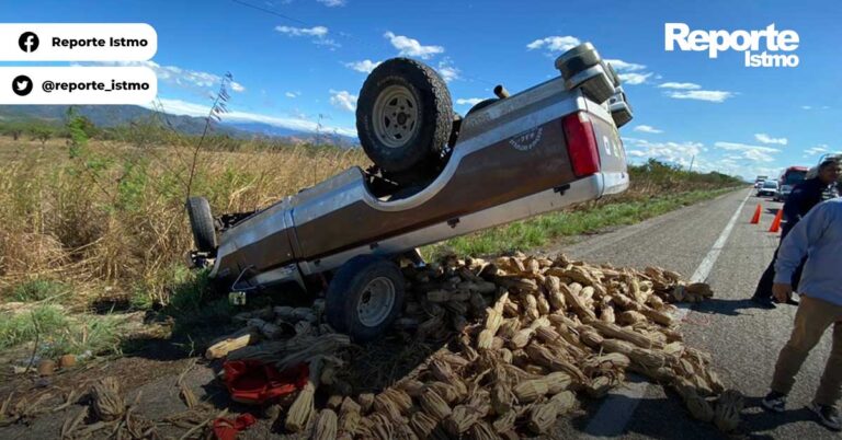 Percance carretero en Niltepec – Zanatepec deja un lesionado